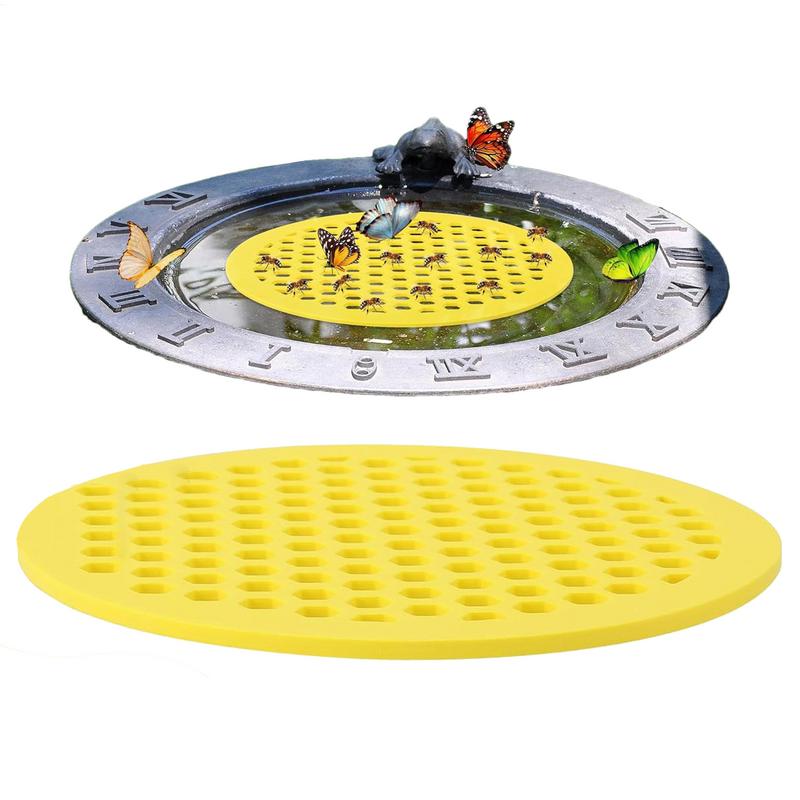Gardening Tools For Women - Bee แมลงถาดดื่มเป็นมิตรกับสิ่งแวดล้อมแมลงน้ําสถานีถาดสําหรับ Garden Pollinators ดื่ม Honeycomb