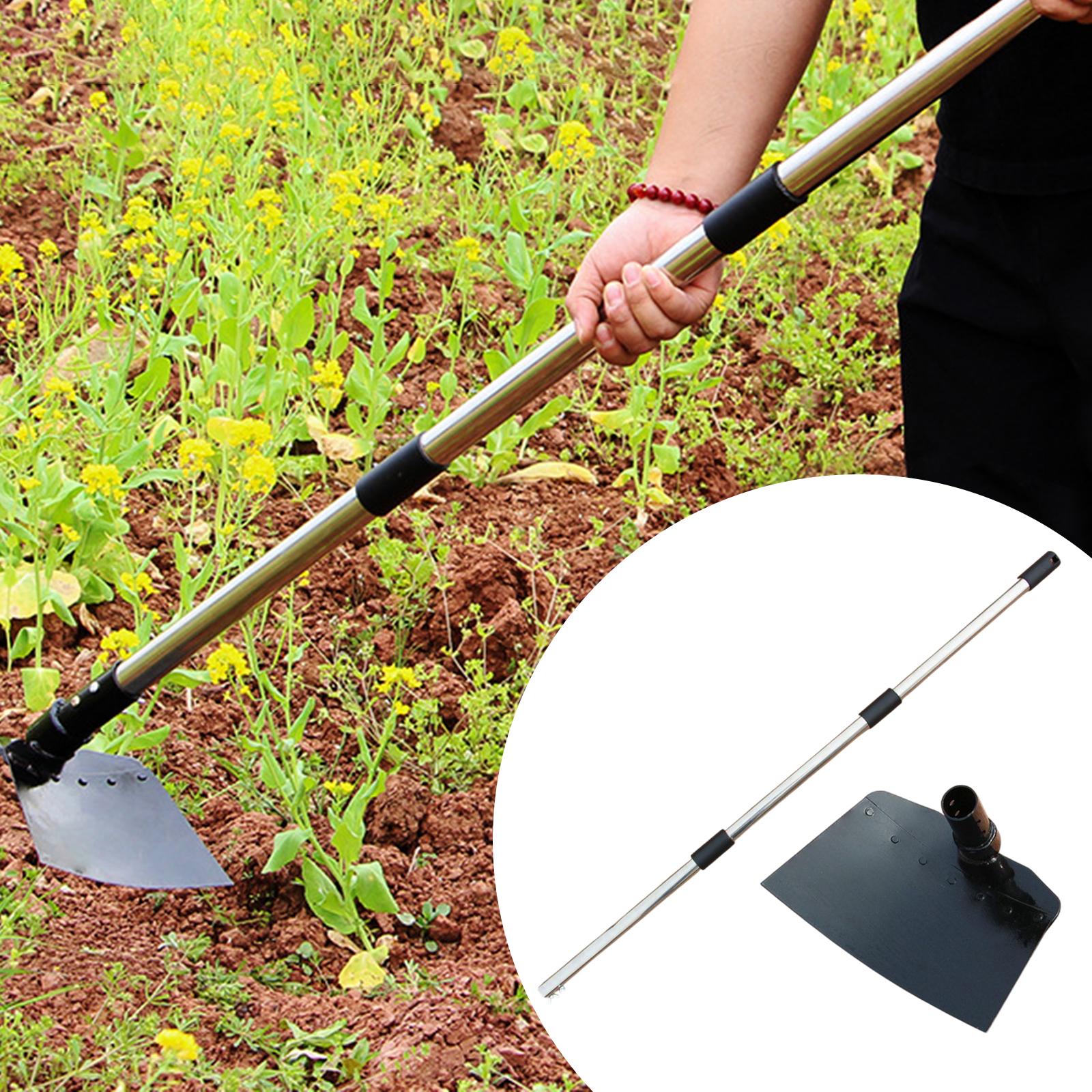 Gardening Tools Long Handle - Weeding Sickle Hoe ปรับยาวยืน Weeding เครื่องมือคลายดินสวนเครื่องมือสําหรับงานแต่งงานและปลูก