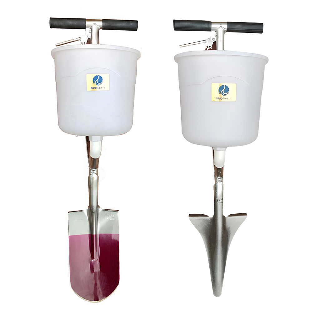 Grass Seed Spreader - เครื่องมือใส่ปุ๋ยข้าวโพดอเนกประสงค์แบบมือถือพกพาได้เครื่องมือใส่ปุ๋ยต้นองุ่น