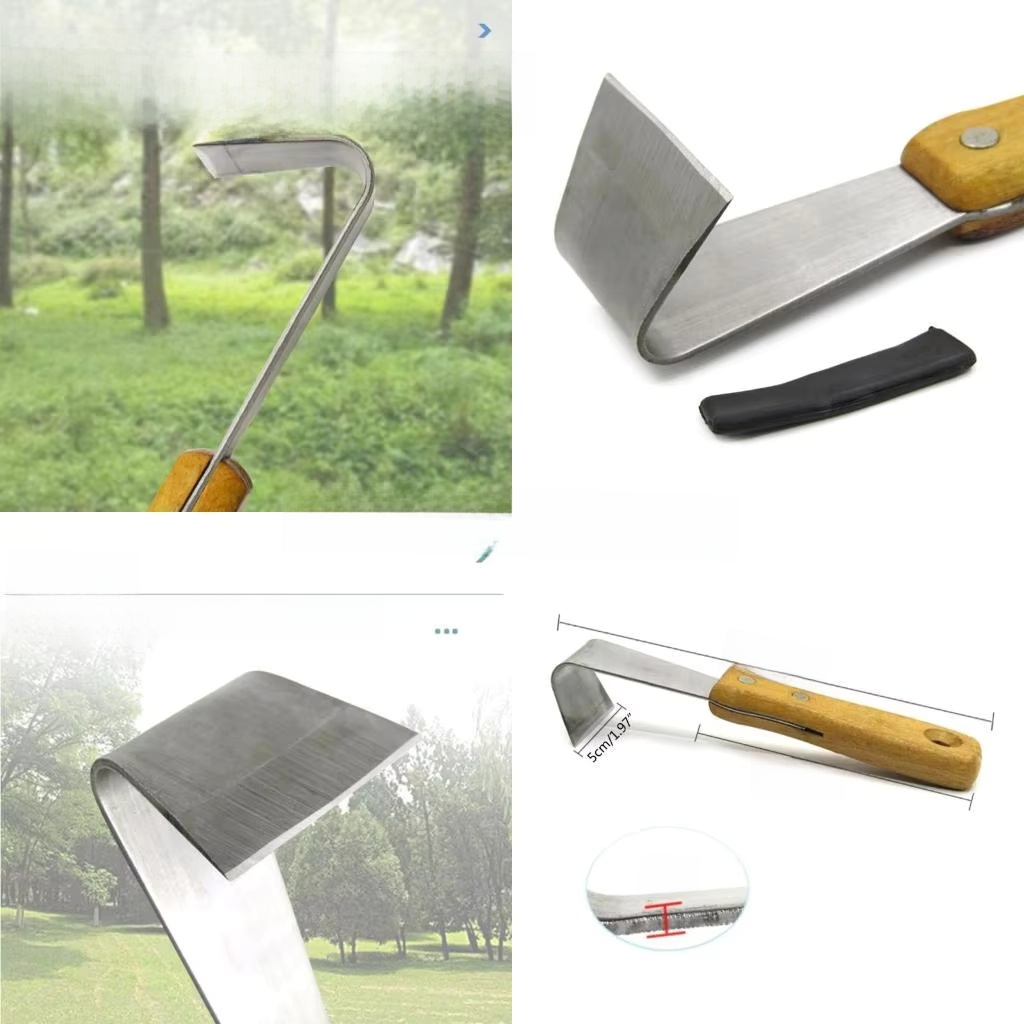 Gardening Tools Drawing - เครื่องมือ D84F สำหรับปอกเปลือกต้นไม้ ขูด ลอก กำจัดเปลือก