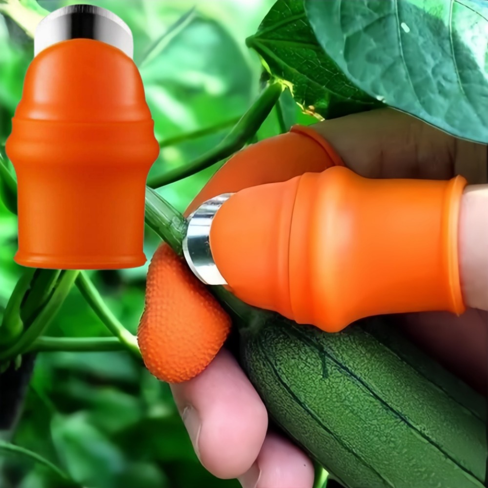 Harvest Knife Garden - มีดหยิบผักสแตนเลส ปลอดภัย ใช้งานสะดวก ป้องกันนิ้วมือ อุปกรณ์ทำสวน เก็บเกี่ยว