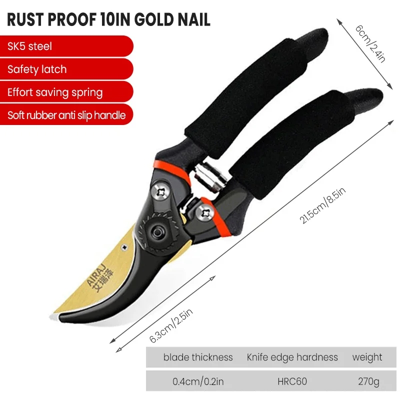 Airaj กรรไกรตัดแต่งกิ่งไม้อเนก - Gardening Tools For Women บทวิจารณ์และราคา