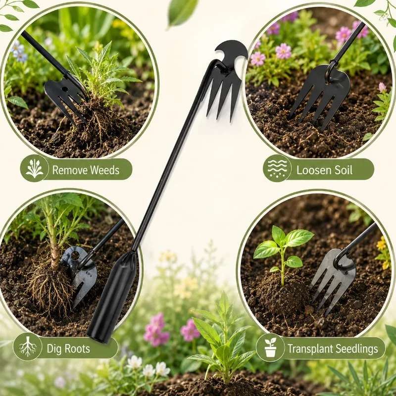 เครื่องมือทำสวน 2-in-1 แบบใช้ม - Grass Seed Spreader บทวิจารณ์และราคา