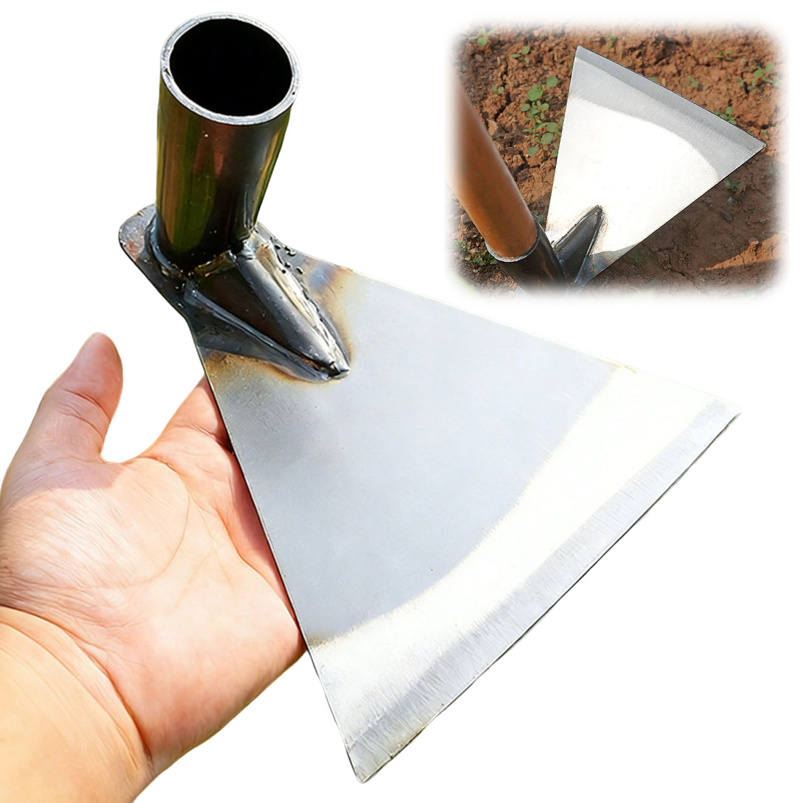 จอบทำสวนแบบหนัก จอบกำจัดวัชพืช - Gardening Tools Drawing บทวิจารณ์และราคา