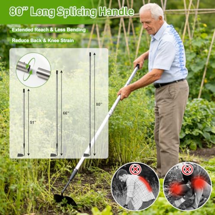 จอบสวนสำหรับกำจัดวัชพืช จอบดึง - Gardening Tools Drawing บทวิจารณ์และราคา
