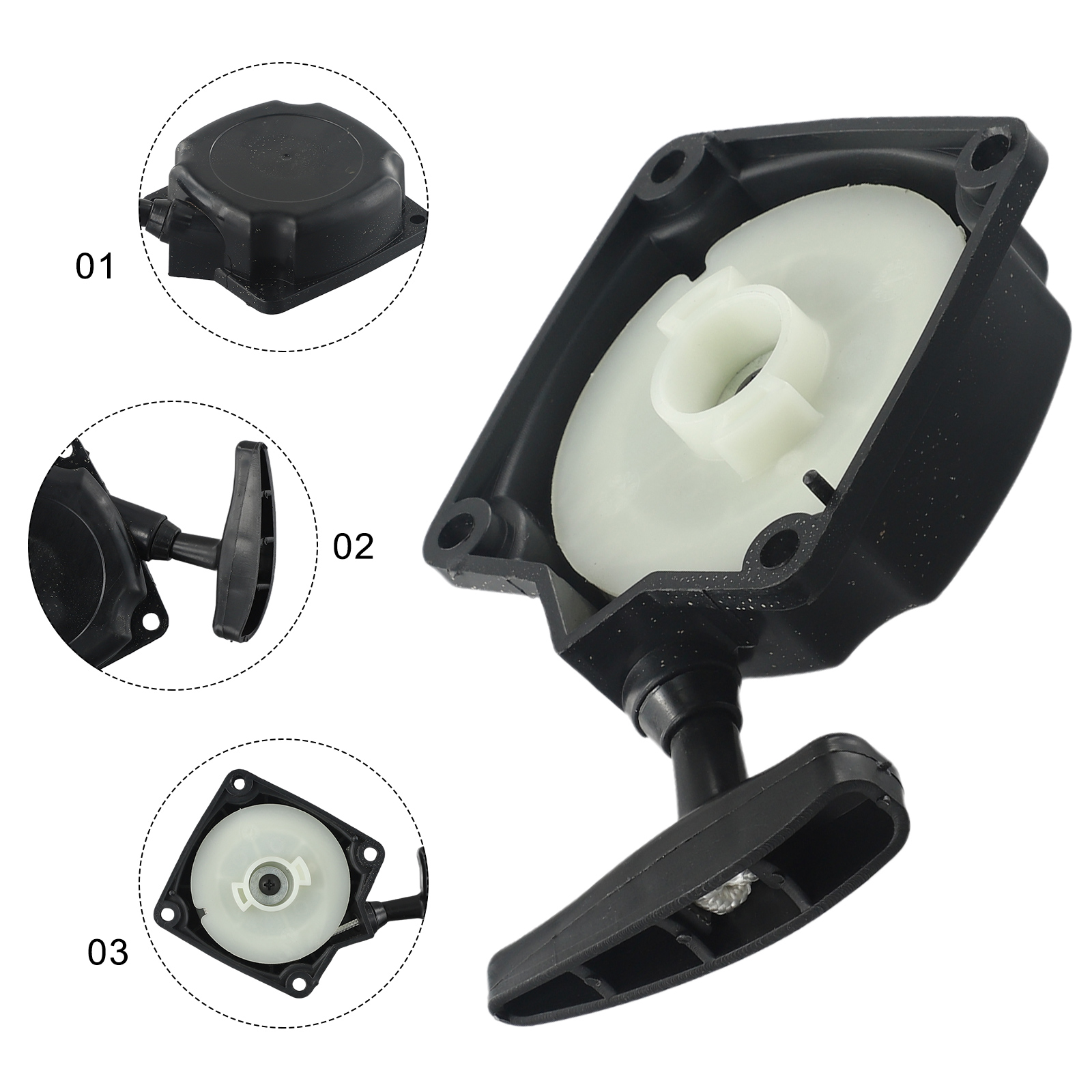 ที่กันจอนหญ้า Universal Recoil - Grass Seed Spreader บทวิจารณ์และราคา
