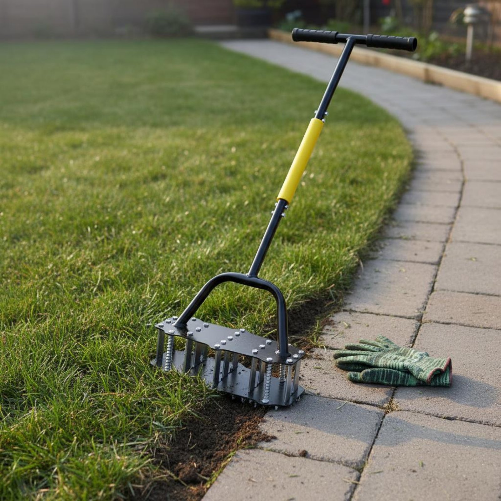 เครื่องตัดขอบสนามหญ้าแบบครึ่งว - Gardening Tools Long Handle บทวิจารณ์และราคา