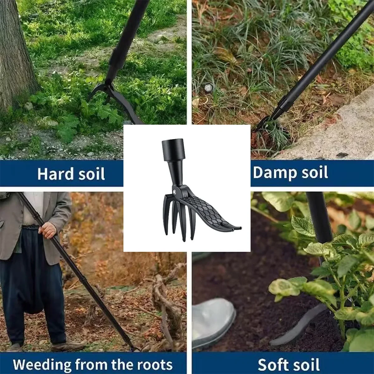 Stand Up Weed Puller เครื่องมื - Grass Seed Spreader บทวิจารณ์และราคา