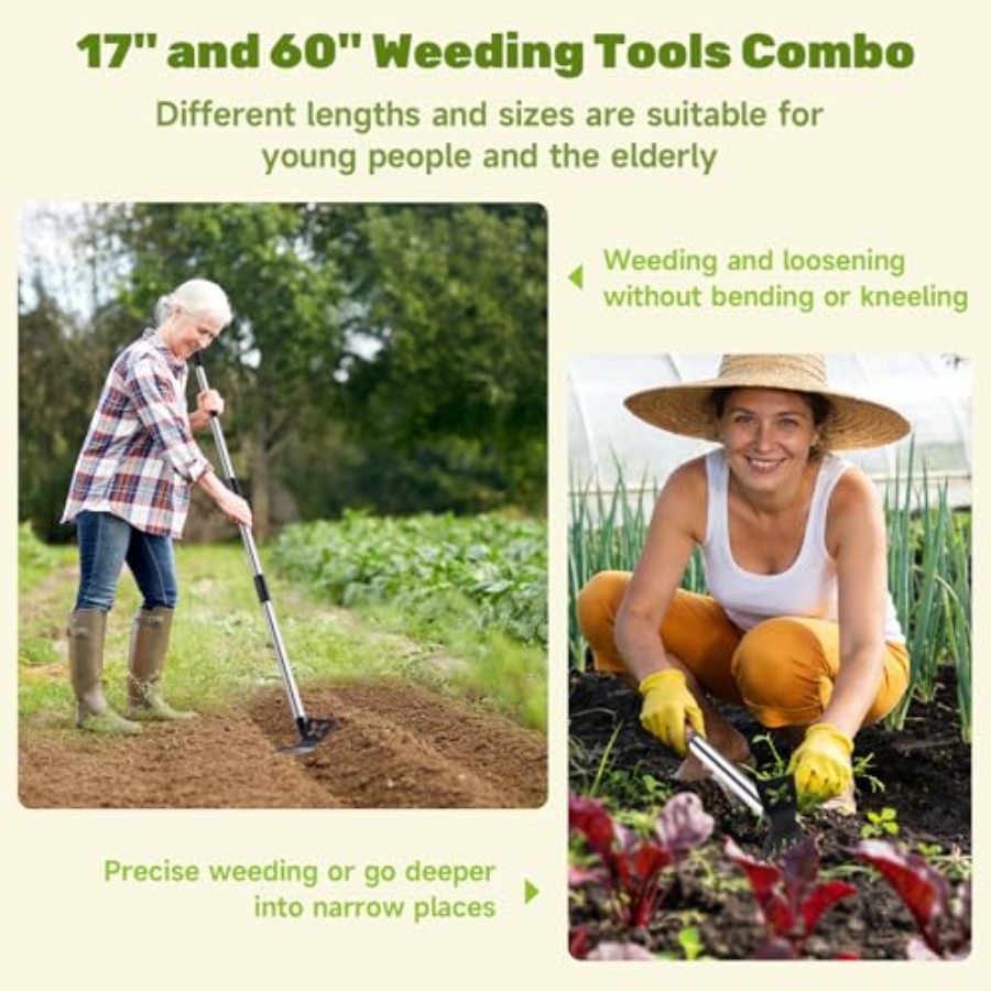 เครื่องมือถอนวัชพืชขนาด 60 นิ้ - Gardening Tools Long Handle บทวิจารณ์และราคา