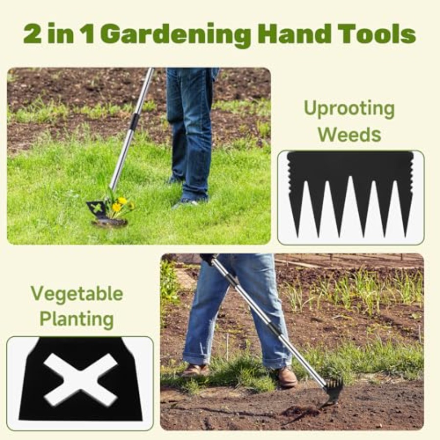 เครื่องมือถอนวัชพืชขนาด 60 นิ้ - Gardening Tools Long Handle บทวิจารณ์และราคา