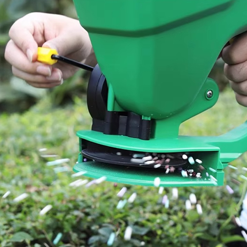 เครื่องหว่านเมล็ดหญ้า, เครื่อง - Grass Seed Spreader บทวิจารณ์และราคา