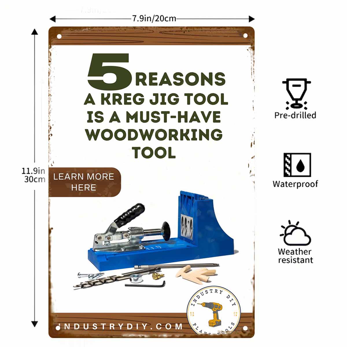 เครื่องมือ Kreg Jig แบบ 2 มิติ - Gardening Tools Must Haves บทวิจารณ์และราคา
