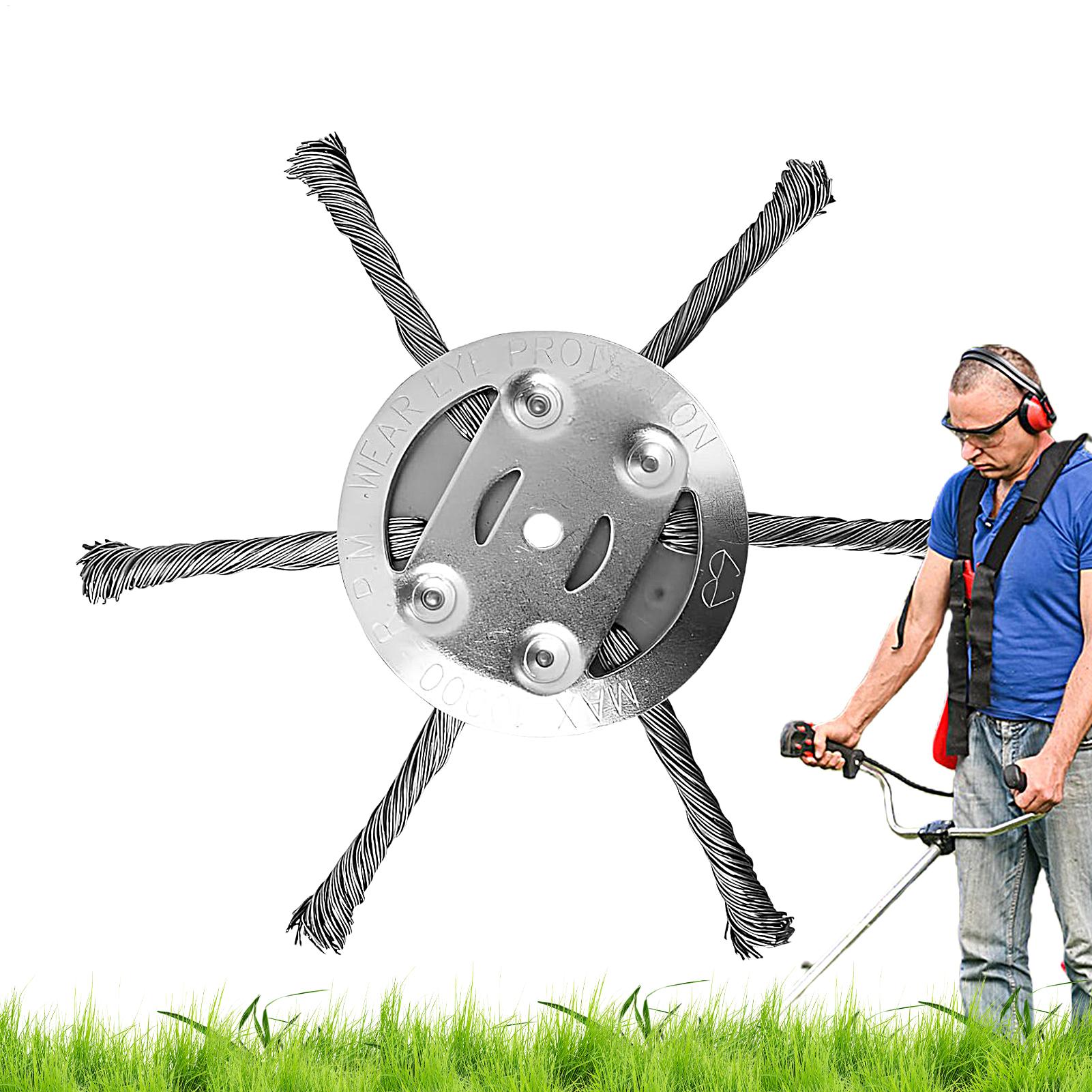 หัวตัดหญ้าเหล็ก สายตัดหญ้าแบบป - Gardening Tools For Women บทวิจารณ์และราคา