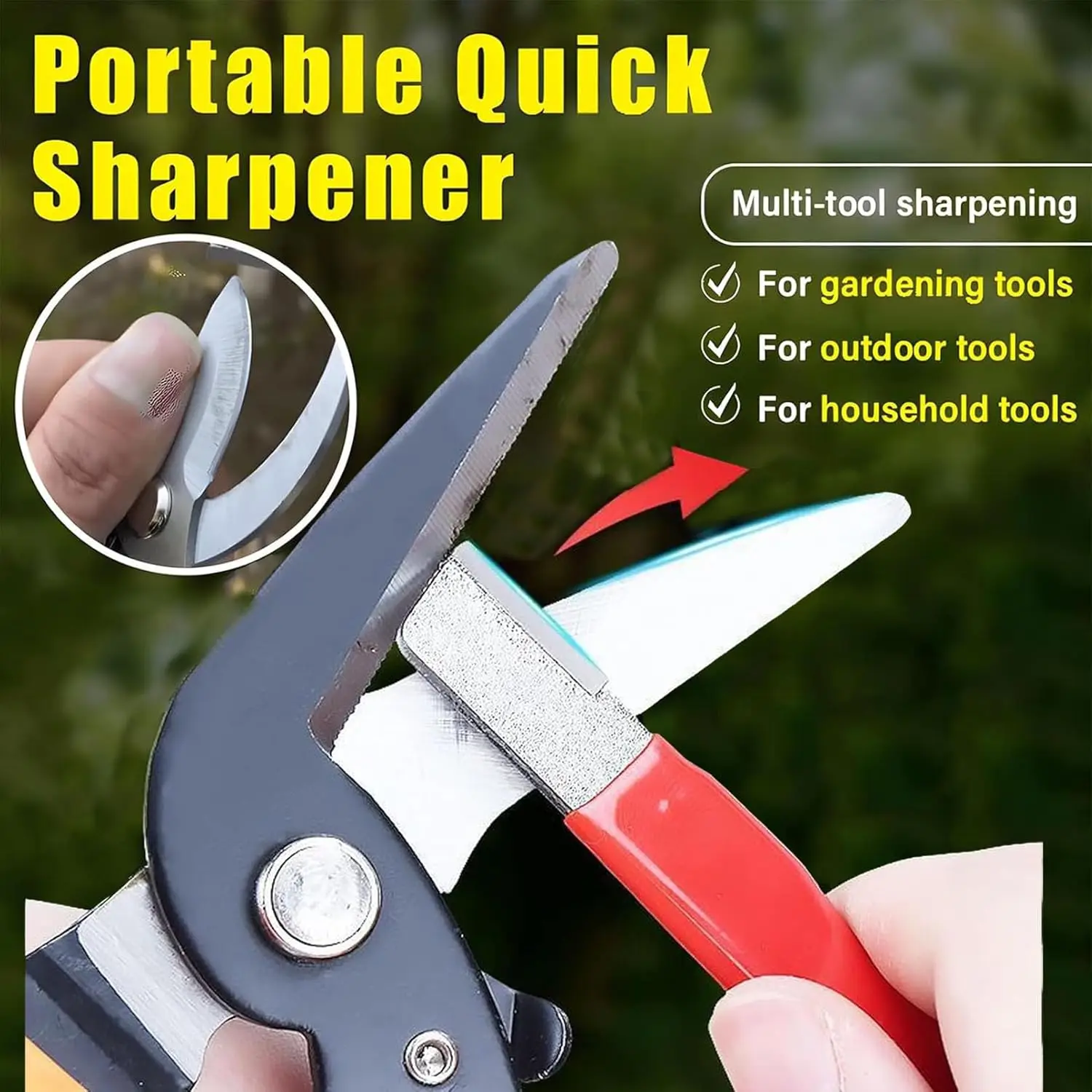 เครื่องลับคมแบบพกพา เครื่องลับ - Gardening Tools Knife บทวิจารณ์และราคา