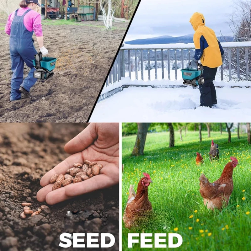 เครื่องหว่านปุ๋ยอัตโนมัติ 3.3  - Grass Seed Spreader บทวิจารณ์และราคา