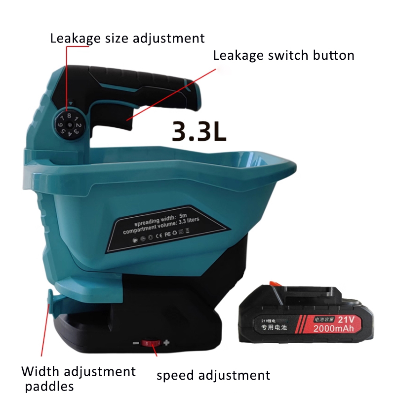 เครื่องหว่านปุ๋ยอัตโนมัติ 3.3  - Grass Seed Spreader บทวิจารณ์และราคา