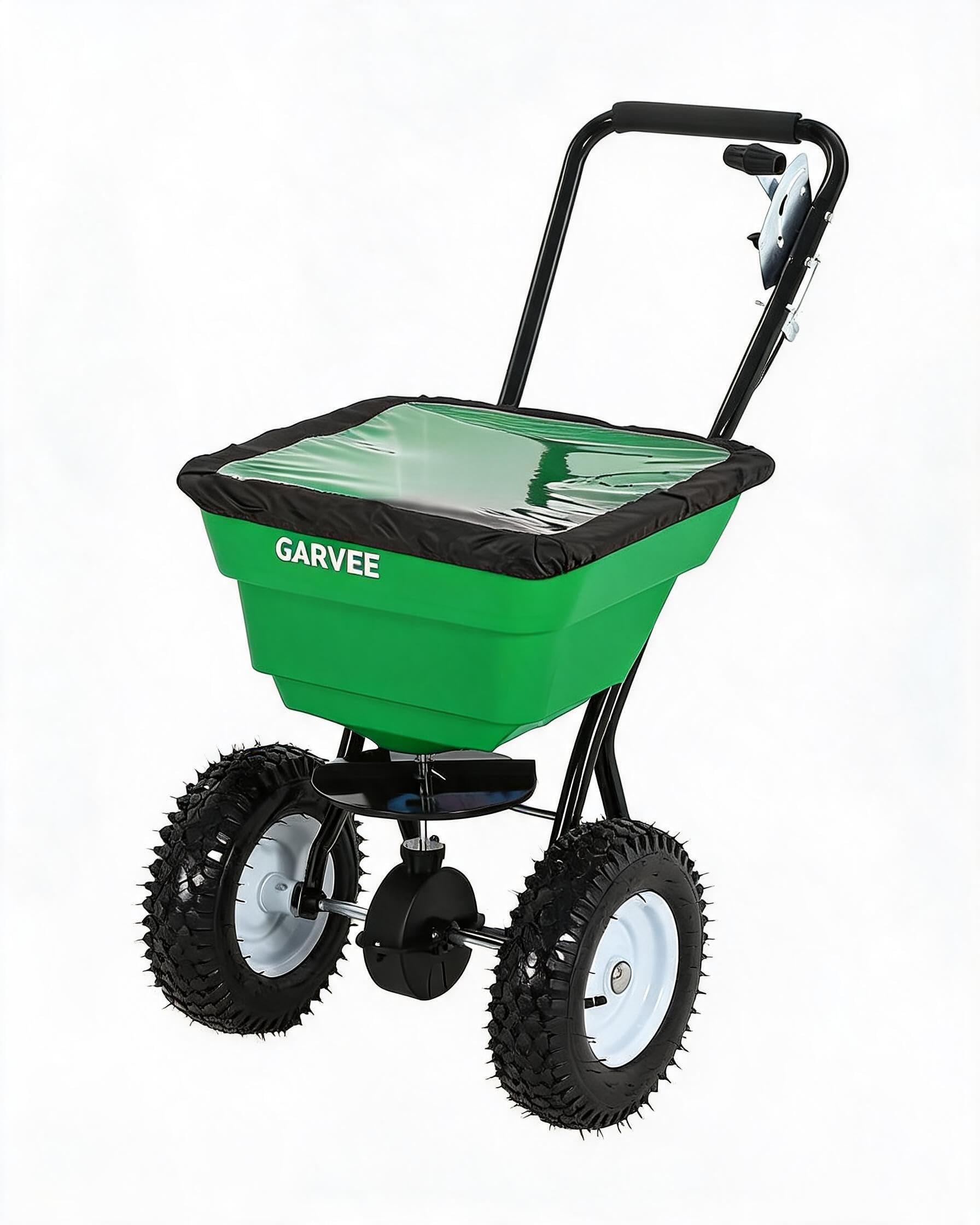 เครื่องหว่านปุ๋ยแบบเข็น 80 ปอน - Grass Seed Spreader บทวิจารณ์และราคา