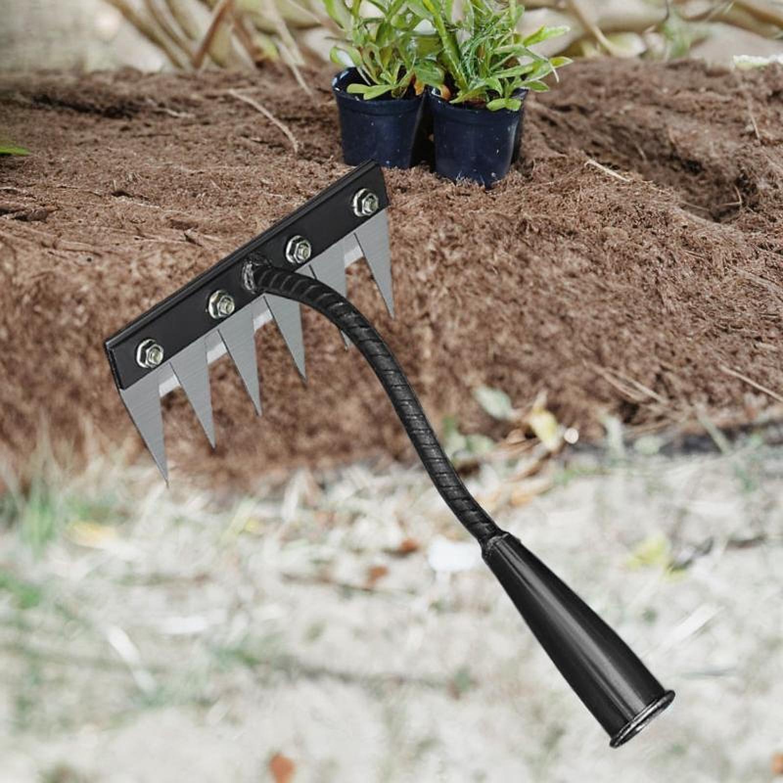 5/6/7/8 Tines Garden Weeder เค - Grass Seed Spreader บทวิจารณ์และราคา